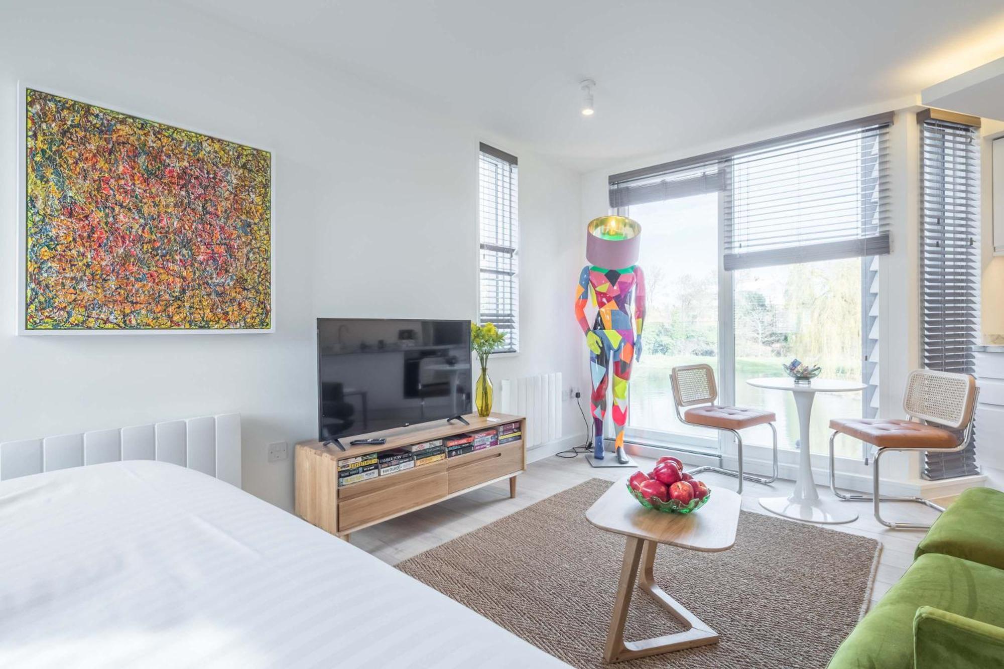 Apartment Superb River Views & Parking Cambridge (Cambridgeshire)